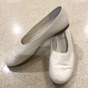 Vince cream flats Maxwell